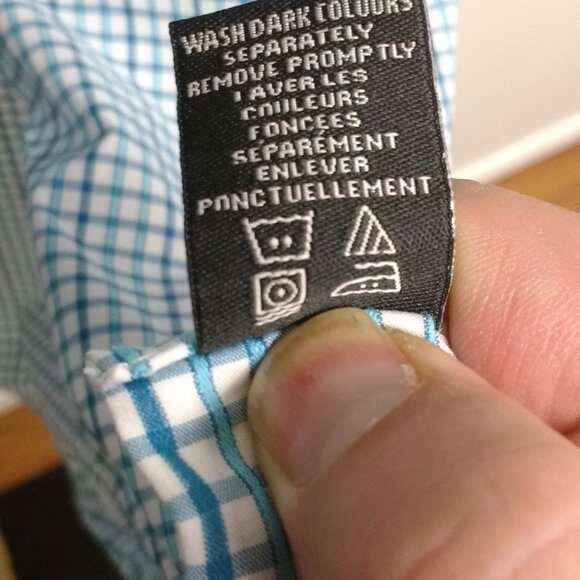 Bellisimo Tall Medium Plaid Collared Shirt (21" ptp) - Picture 6 of 6